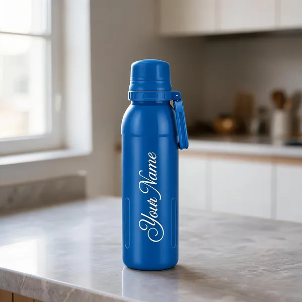 Blue_Personalised_Name_Print_Handled_Water_Bottle