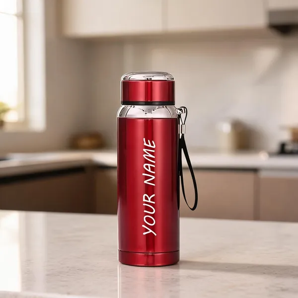 Metal_Red_Personalized_Wrist_Strap_Water_Bottle