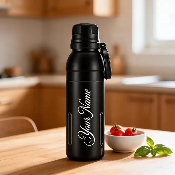 Black_Personalised_Water_Bottle_With_Side_Handle
