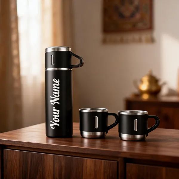 Black_Silver_Accent_Insulated_Vacuum_Flask_Set_With_Two_Cups_Pack_Of_3