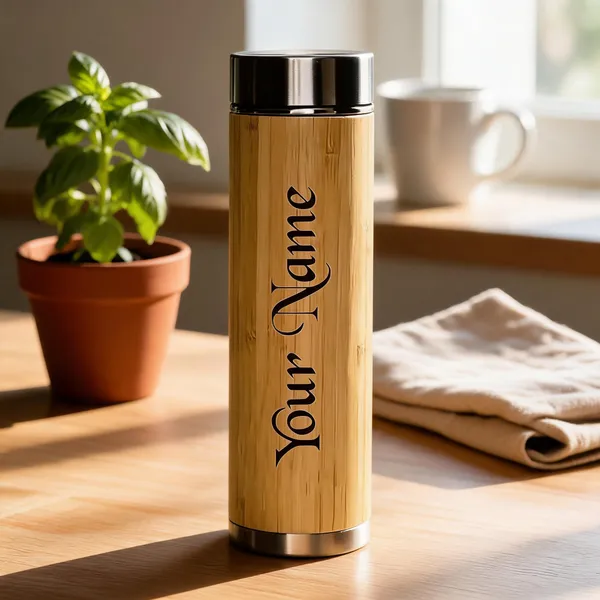 Bamboo_Finish_Personalized_Name_Cylindrical_Water_Bottle