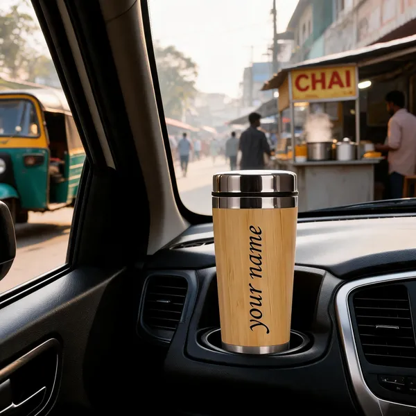 Bamboo_Finish_Metallic_Accent_Personalized_Travel_Tumbler