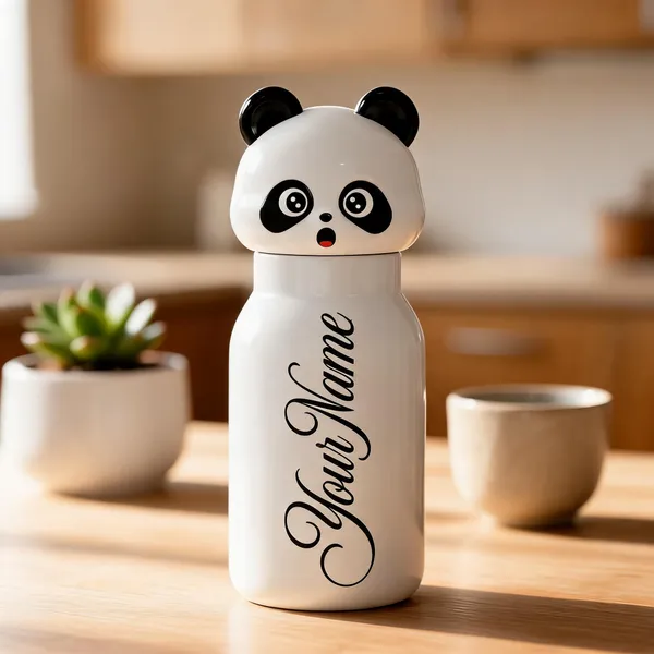 White_Panda_Character_Water_Bottle_For_Children