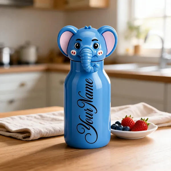 Blue_Elephant_Character_Water_Bottle_For_Kids