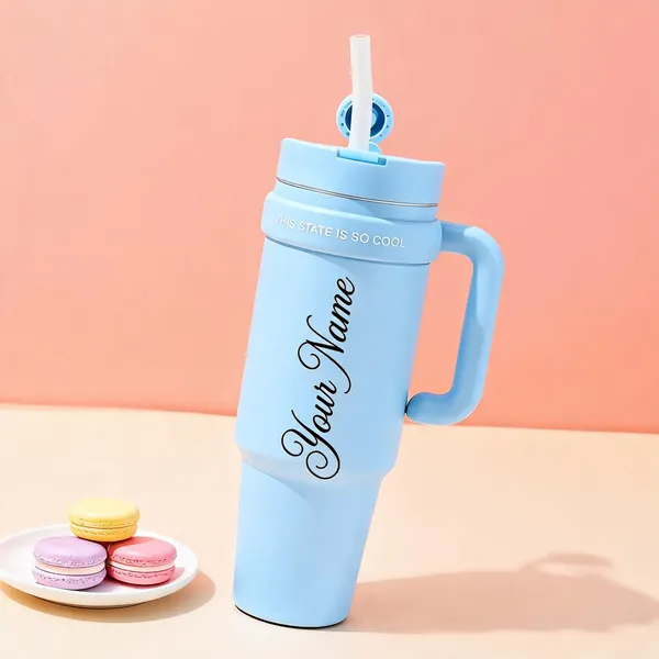 Light_Blue_Personalised_Name_Print_Handled_Straw_Tumbler