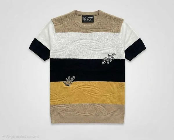 Multicolor_Cotton_Round_Neck_T-Shirt_For_Men