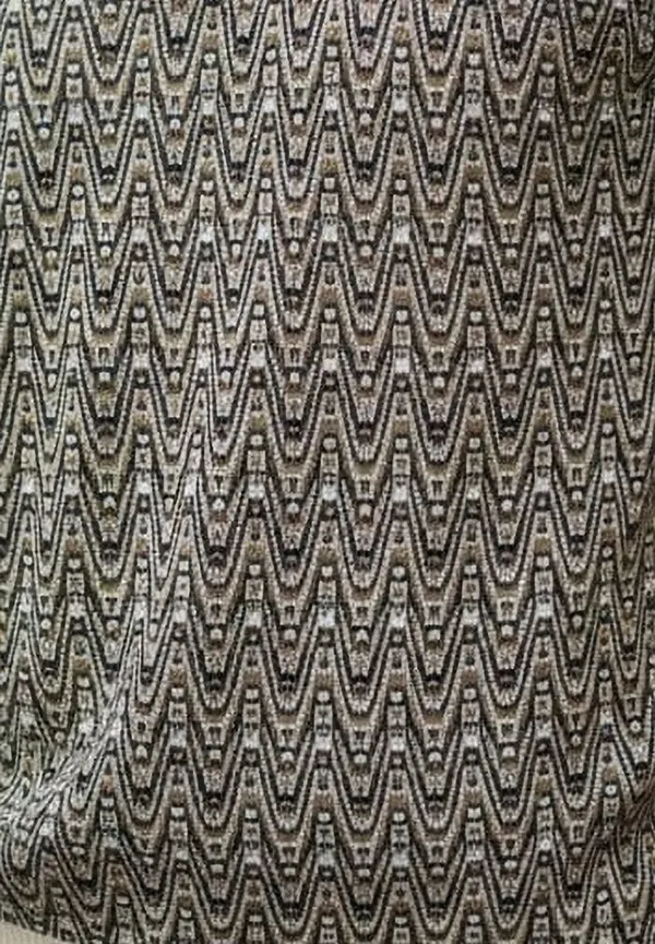 Multicolor_Pure_Cotton_Chevron_Print_Polo_Neck_T-Shirt_For_Men