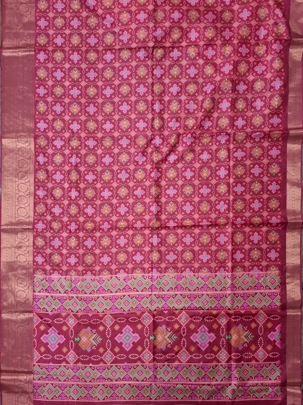 Pink_Polyester_Silk_Geometric_Woven_Saree_For_Women