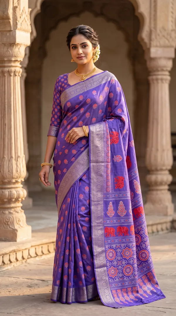 Purple_Polyester_Silk_Paisley_Digital_Printed_Saree_For_Women