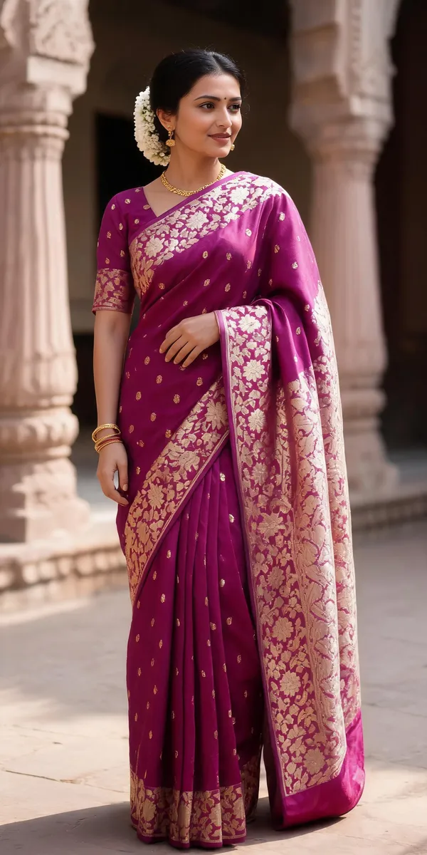 Purple_Poly_Banarasi_Silk_Zari_Woven_Saree_For_Women