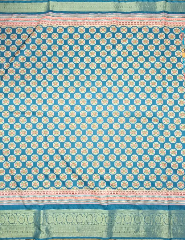 Blue_Polyester_Silk_Floral_Digital_Printed_Saree_For_Women