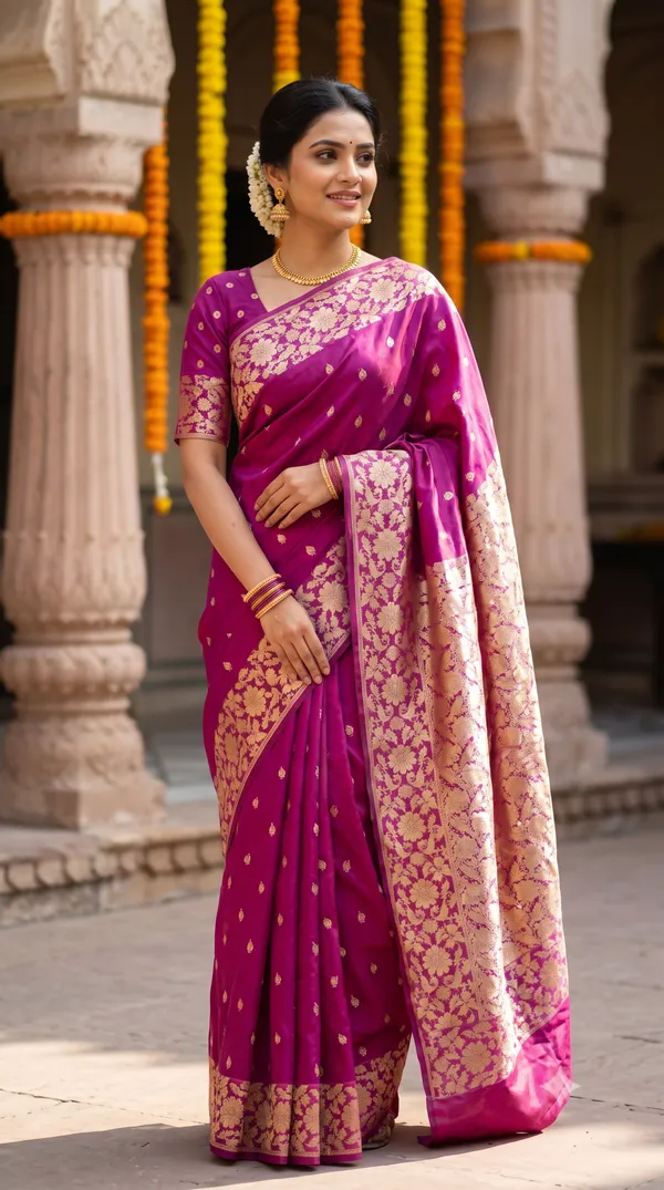 Purple_Poly_Banarasi_Silk_Zari_Woven_Saree_For_Women