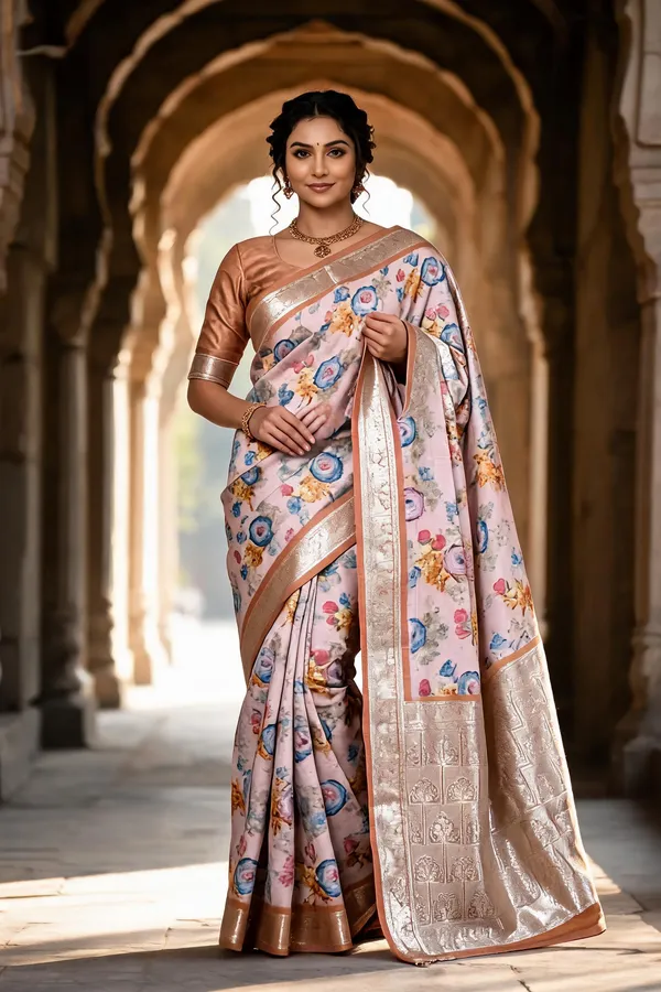 Pastel_Polyester_Silk_Floral_Printed_Saree_For_Women