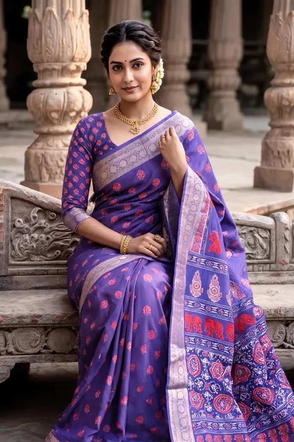 Purple_Polyester_Silk_Paisley_Digital_Printed_Saree_For_Women