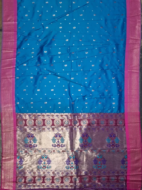 Blue_Poly_Banarasi_Silk_Zari_Woven_Saree_For_Women