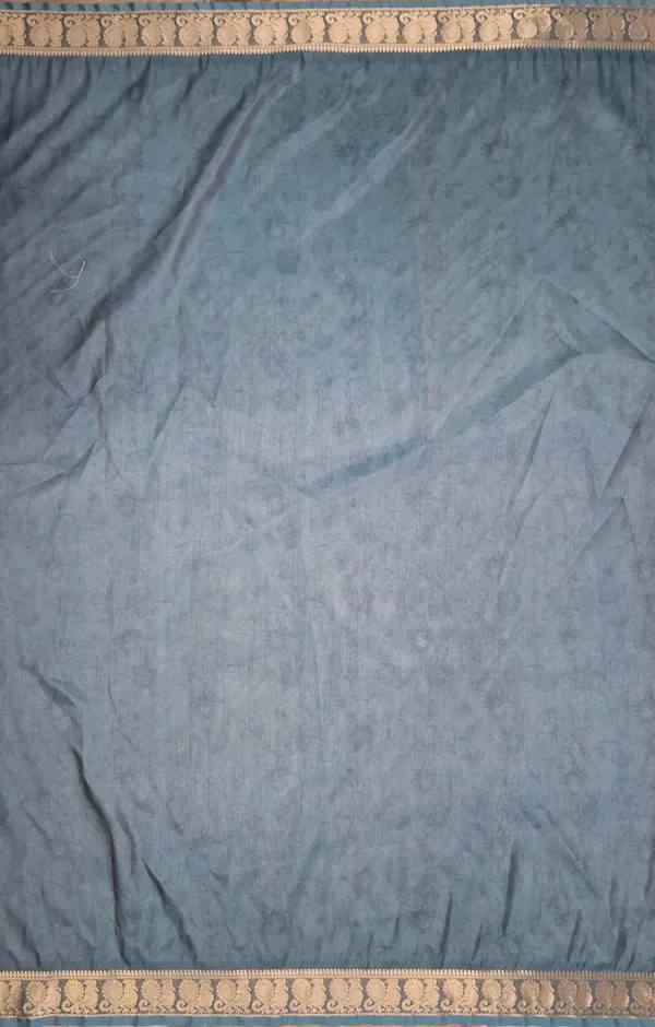 Blue_Polyester_Silk_Floral_Print_Saree_For_Women