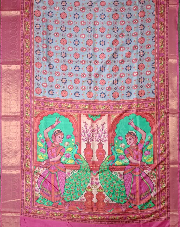 Pink_Polyester_Silk_Printed_Ethnic_Saree_For_Women
