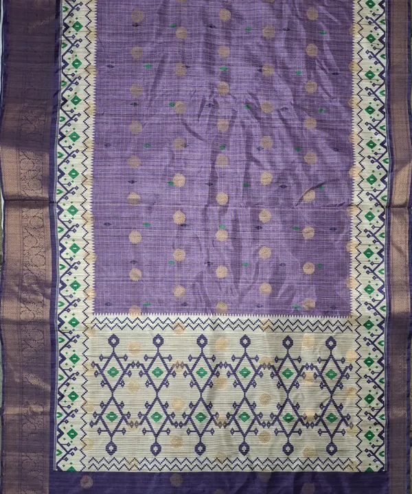 Purple_Polyester_Silk_Geometric_Woven_Saree_For_Women