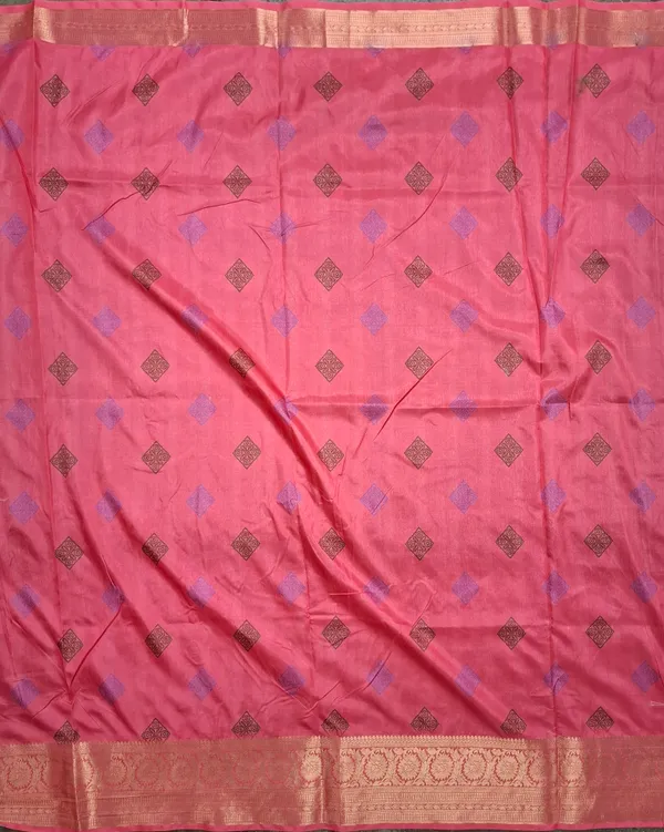 Pink_Polyester_Silk_Geometric_Print_Saree_For_Women