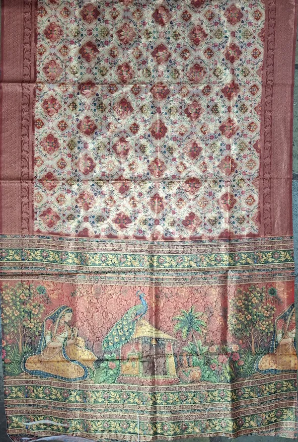 Multicolour_Poly_Cotton_Floral_Printed_Traditional_Saree_For_Women