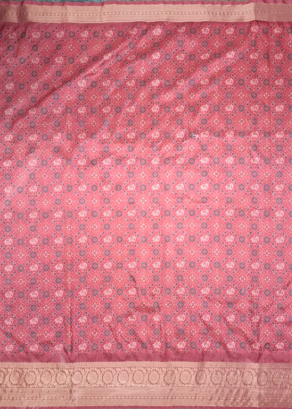 Red_Polyester_Silk_Digital_Printed_Woven_Border_Saree_For_Women