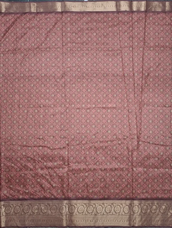 Brown_Polyester_Silk_Geometric_Printed_Saree_For_Women