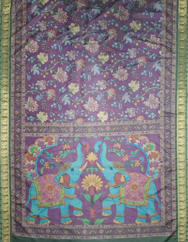 Purple_Polyester_Silk_Floral_Printed_Saree_For_Women