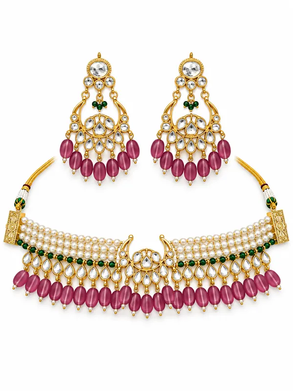 Gold_Tone_Bridal_Necklace_Set_for_Women