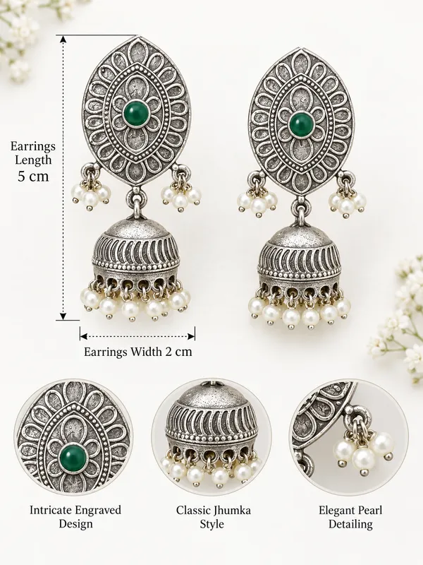Silver_Oxidized_Traditional_Jhumka_Earrings_for_Women