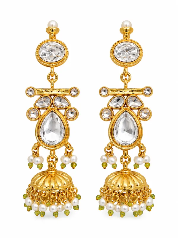 Gold_Tone_Kundan_Pearl_Jhumka_Earrings_for_Women
