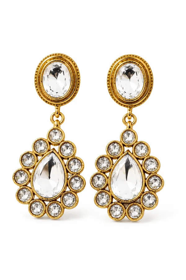 Gold-Tone_Crystal_Drop_Earrings_for_Women