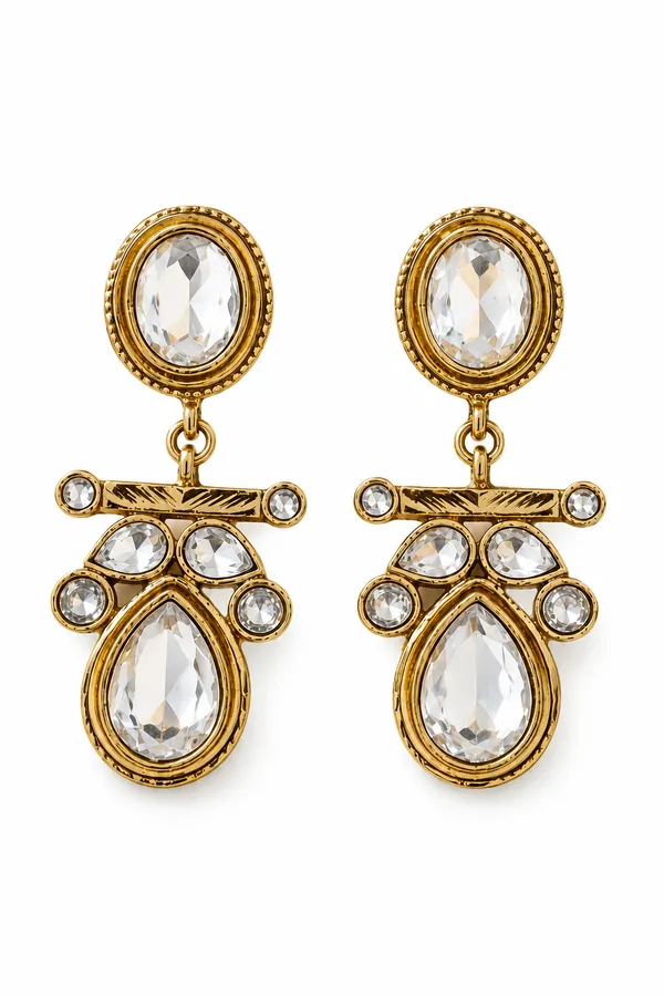 Gold_Tone_Crystal_Drop_Earrings_for_Women