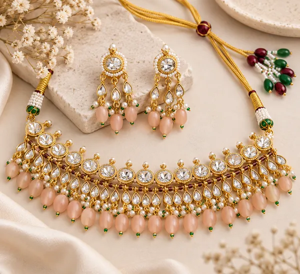 Gold_Tone_Kundan_Necklace_Set_With_Earrings_for_Women