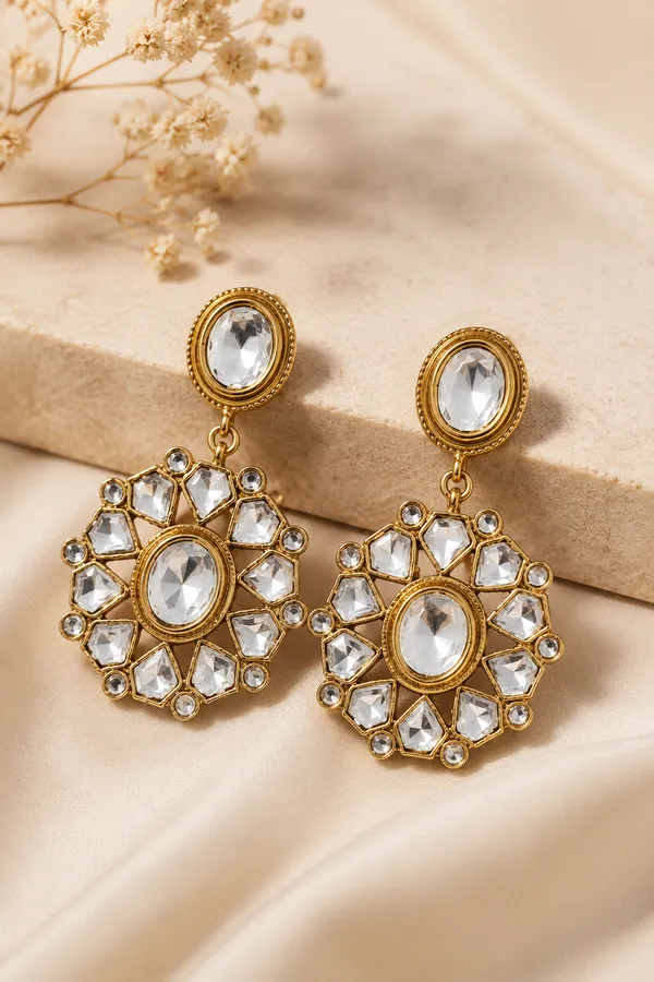 Gold_Tone_Crystal_Drop_Earrings_for_Women
