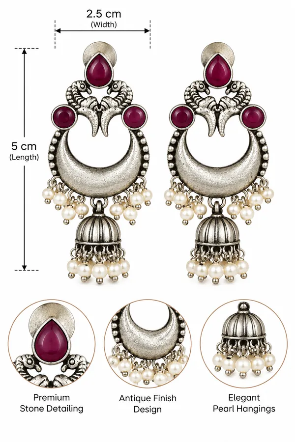 Silver_Oxidized_Chandbali_Jhumka_Earrings_For_Women
