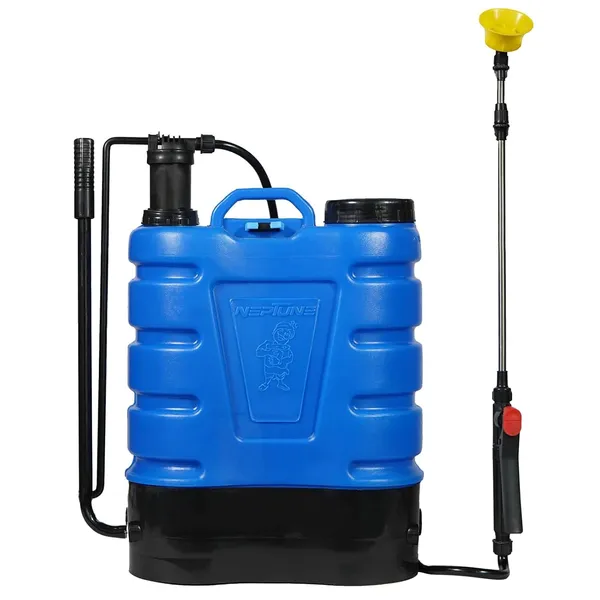 Neptune_Simplify_Farming_Fawar-33_Knapsack_Hand_Operated_Sprayer_|_16L_HDPE_Tank_|_Plastic_Pressure_Pump_|_Telescopic_Lance_with_3_Nozzles_|_Ideal_for_Agriculture,_Gardening_&_Pest_Control_Spraying