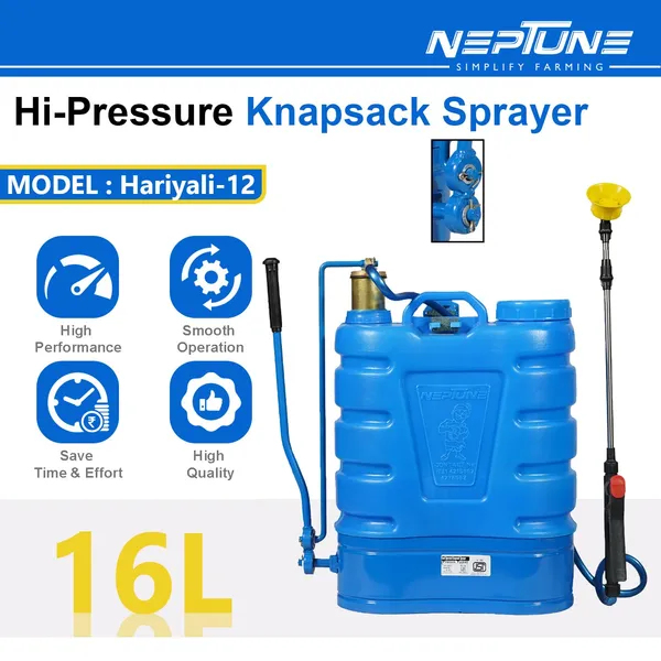 Neptune_Simplify_Farming_Hariyali-10_Knapsack_Hand_Sprayer_|_16L_HDPE_Tank_|_Brass_Pressure_Chamber_|_Telescopic_Lance_with_3_Nozzles_|_Metal_Skirting_|_Ideal_for_Agriculture,_Gardening_&_Spraying