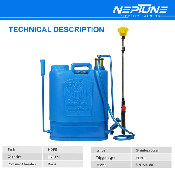 Neptune_Simplify_Farming_Hariyali-12_Knapsack_Hand_Sprayer_|_16L_HDPE_Tank_|_Brass_Pressure_Chamber_|_Telescopic_Lance_with_3_Nozzles_|_Double_Ball_Bearing_System_|_Ideal_for_Agriculture_&_Gardening