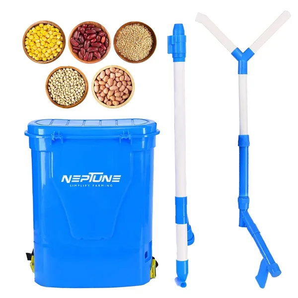 Neptune_Simplify_Farming_Backpack_Manual_Agricultural_Double_Head_Fertilizer_Dispenser_|_Durable,Ergonomic_Design_with_20L_Tank_&_Comfortable_Handle_|_Ideal_for_Vegetable,_Trees,Garden_Plant_Soil_Care