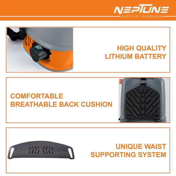 Neptune_Simplify_Farming_Max-10_12V_Lithium-Ion_Battery_Powered_Garden_Sprayer|_With_10_Ltr_Tank_Capacity|_Adjustable_Shoulder_Strap_&_Unique_Waist_Supporting_Guard|Multiple_Nozzles_for_Home_Gardening