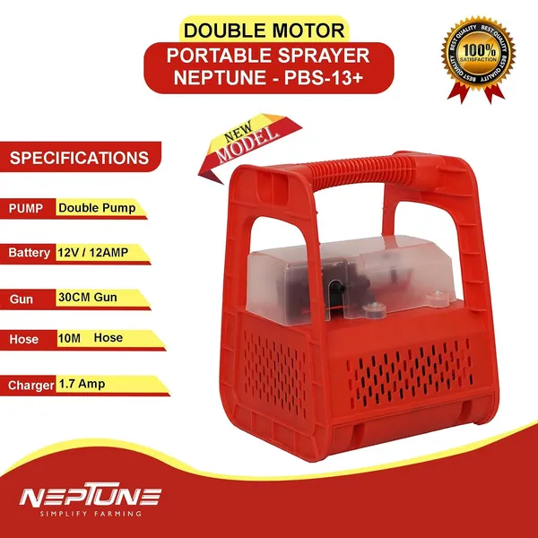 Neptune_Simplify_Farming_PBS-13_Plus_Portable_Double_Motor_Battery_Sprayer_12_V_x_12_Amp_|_15m_Hose_&_High_Pressure_Spray_Gun_up_to_25_Ft_Spray_|_Ideal_for_Agriculture,_Garden,_Window_&_Car_Cleaning