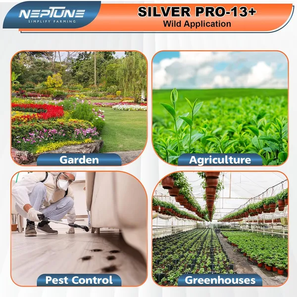 Neptune_Simplify_Farming_Silver_Pro-13+_Knapsack_Battery_Sprayer,_12V_12Amp_Double_Motor_|_Digital_Battery_Indicator_|_18L_Tank_|_3X_Pressure_Sprayer_with_5_Nozzles,_Ideal_for_Long_&_Short_Spraying