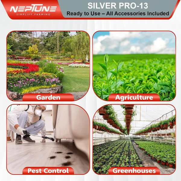 Neptune_Simplify_Farming_Silver_Pro-13_Knapsack_Battery_Sprayer_12V_x_12Amp_|_Telescopic_SS_Lance_|_18L_Tank_with_Digital_Battery_Indicator_|_Get_4_Nozzles_|_Ideal_for_Agriculture_&_Garden_Spraying