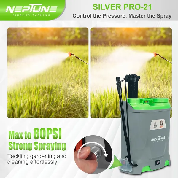 Neptune_Simplify_Farming_Silver_Pro-21_Battery_and_Manual_2_in_1_Knapsack_Sprayer_|_12V_x_8Amp_|_18L_Tank_with_Digital_Battery_Indicator_|_Get_4_Nozzles_|_Suitable_for_Agriculture_&_Garden_Spraying