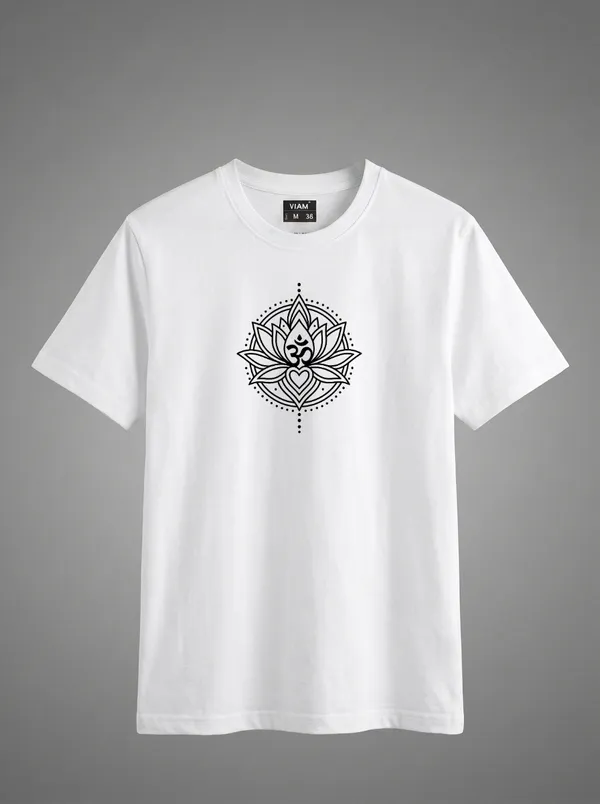 Men's_Lotus_OM_Printed__Regular_T_Shirt