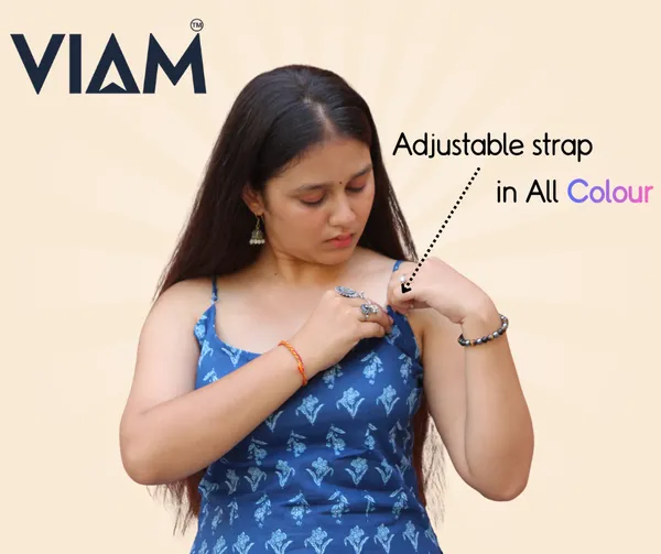 VIAM_Women_Marron_Printed_Short_Kurti_with_Detachable_Shrug_Sleeves