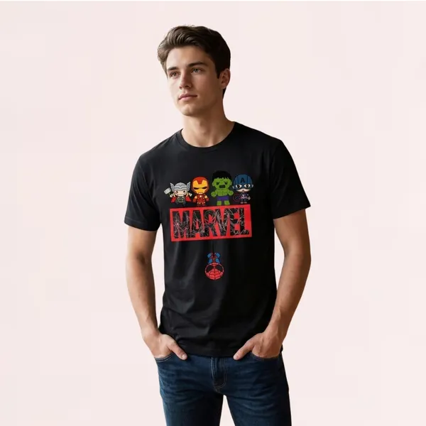 Men's_Marvel_Print_Half_Sleeve_Round_Neck_T_Shirt