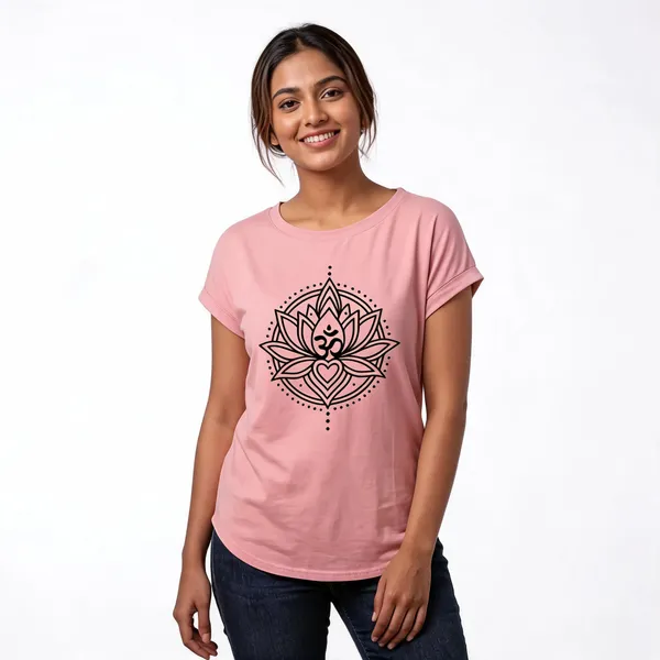 Lotus_Om_Graphic_T_Shirt