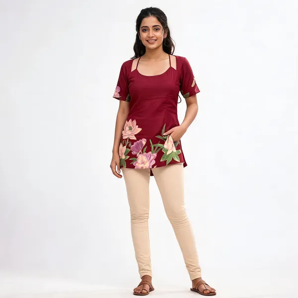 Women_Floral_Printed_Kurti_Top