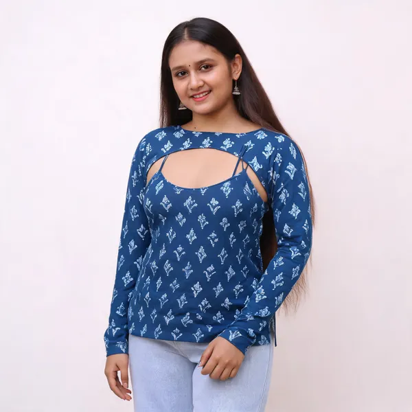 Women's_Cotton_Blend_Camisole_With_Detachable_Shrug